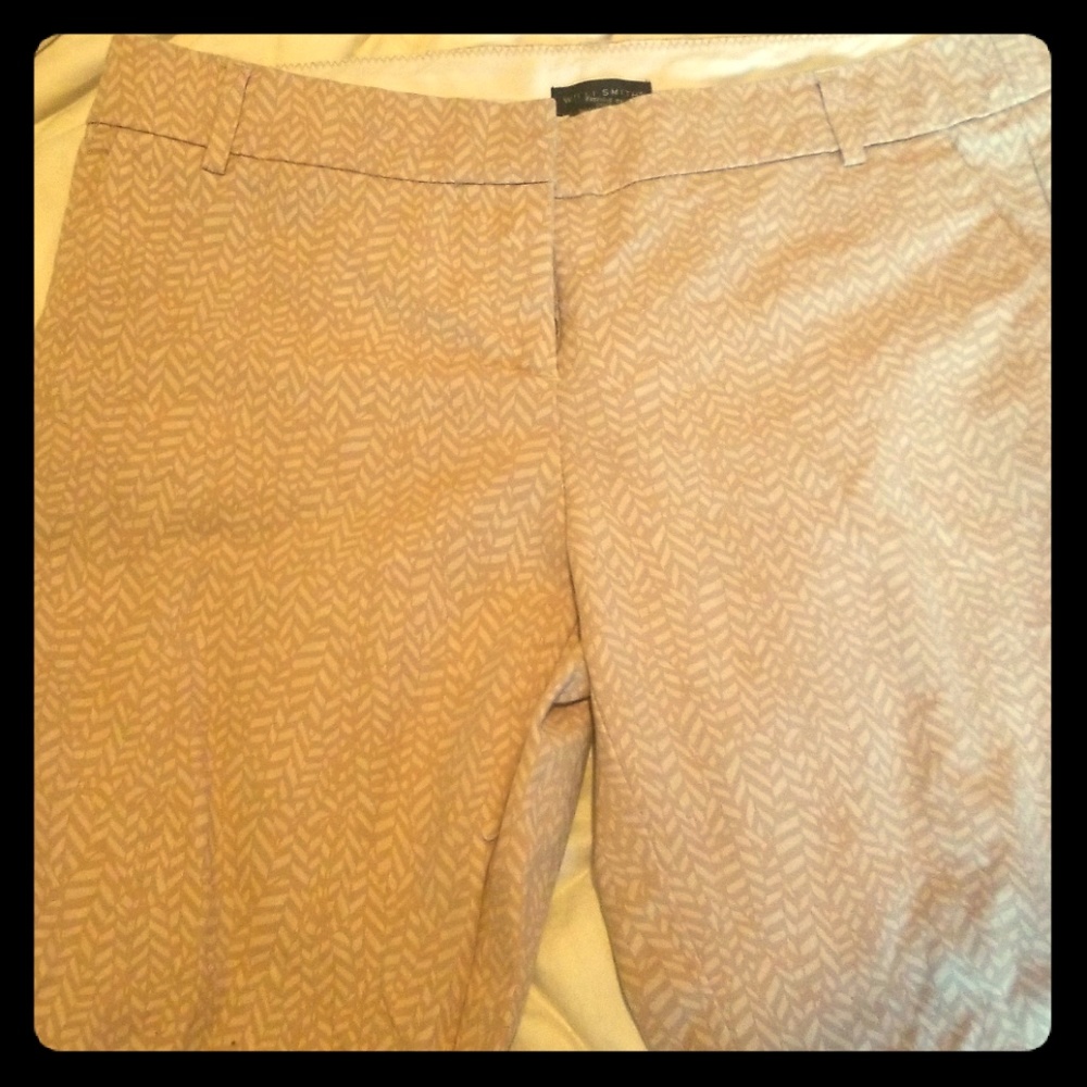 Skinny ankle length dress pants